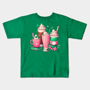 St. Patrick's Drinks Collection Kids T-Shirt